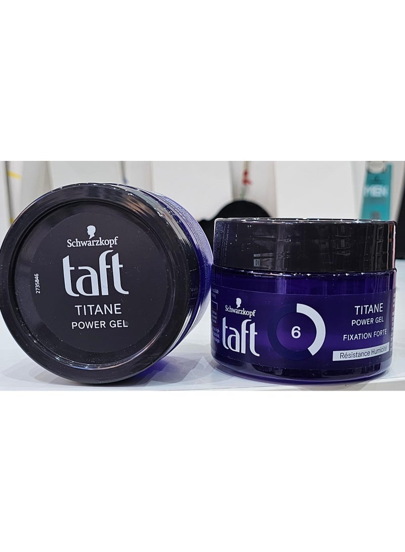Schwarzkopf Titane Power Gel Fixation very strong hold gel 250ml - Image 2